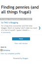 Mobile Screenshot of findingpenniesandallthingsfrugal.blogspot.com