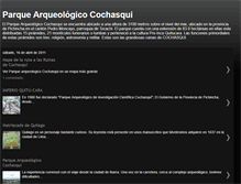 Tablet Screenshot of parquecochasqui.blogspot.com