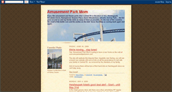 Desktop Screenshot of amusementparkmom.blogspot.com