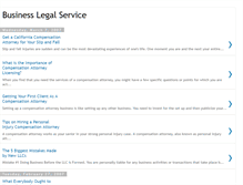 Tablet Screenshot of businesslegalservice.blogspot.com