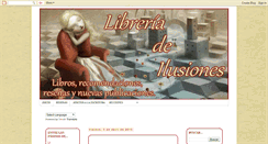 Desktop Screenshot of libreriadeilusiones.blogspot.com