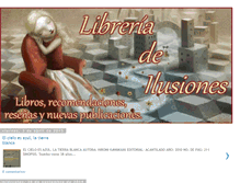 Tablet Screenshot of libreriadeilusiones.blogspot.com