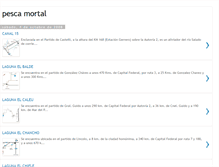 Tablet Screenshot of pescamortal.blogspot.com