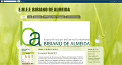 Desktop Screenshot of bibianodealmeida-pelotas-rs.blogspot.com