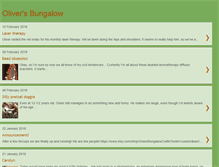 Tablet Screenshot of oliversbungalow.blogspot.com