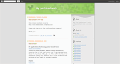 Desktop Screenshot of niloywrites.blogspot.com