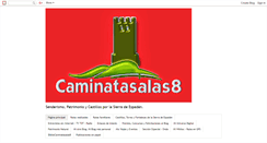 Desktop Screenshot of caminatasalas8.blogspot.com