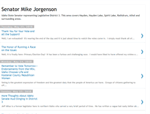 Tablet Screenshot of mikejorgenson4idaho.blogspot.com