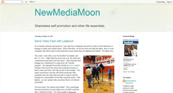 Desktop Screenshot of newmediamoon.blogspot.com