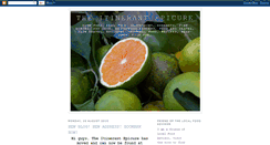 Desktop Screenshot of itinerantepicures.blogspot.com