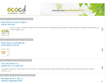 Tablet Screenshot of ecocd.blogspot.com