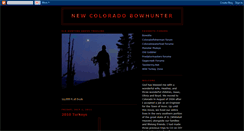 Desktop Screenshot of newcobowhunter.blogspot.com