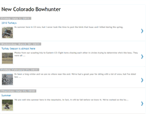 Tablet Screenshot of newcobowhunter.blogspot.com