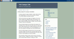 Desktop Screenshot of faucampuslife.blogspot.com