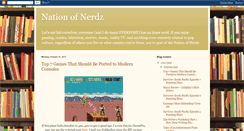 Desktop Screenshot of nationofnerdz.blogspot.com