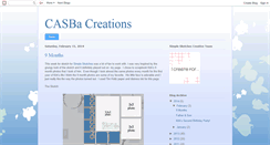 Desktop Screenshot of casbacreations.blogspot.com