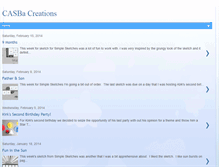Tablet Screenshot of casbacreations.blogspot.com