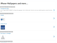 Tablet Screenshot of iphone-wallpics.blogspot.com