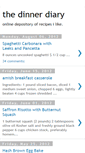 Mobile Screenshot of dinnerjournal.blogspot.com
