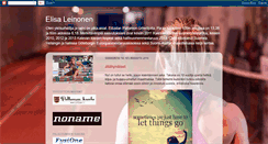 Desktop Screenshot of elisa-leinonen.blogspot.com
