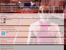 Tablet Screenshot of elisa-leinonen.blogspot.com
