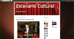 Desktop Screenshot of escenarioculturalrg.blogspot.com
