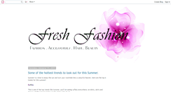 Desktop Screenshot of freshfashion.blogspot.com