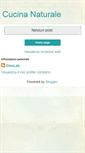 Mobile Screenshot of cucina-naturale.blogspot.com