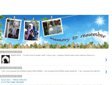 Tablet Screenshot of memorytoremember.blogspot.com