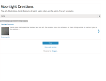 Tablet Screenshot of moon-light-creations.blogspot.com