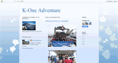 Desktop Screenshot of k-oneadventure.blogspot.com