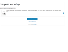 Tablet Screenshot of bespokeworkshop.blogspot.com