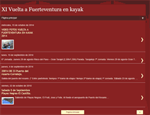 Tablet Screenshot of fuerteventurakayak.blogspot.com