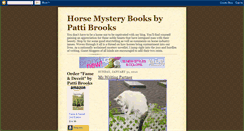 Desktop Screenshot of horsemysterybooks.blogspot.com