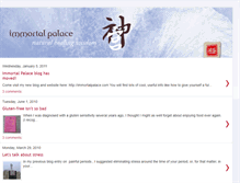 Tablet Screenshot of immortalpalace.blogspot.com