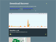 Tablet Screenshot of downloadrecover.blogspot.com