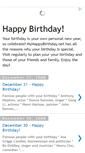Mobile Screenshot of myhappybirthdayblog.blogspot.com