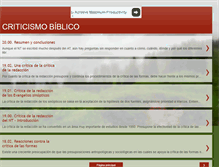 Tablet Screenshot of criticismobiblico.blogspot.com