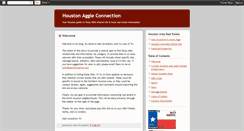 Desktop Screenshot of houstonaggieconnection.blogspot.com