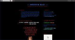 Desktop Screenshot of moovietrivia.blogspot.com