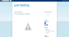 Desktop Screenshot of maria-justtesting.blogspot.com
