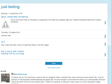 Tablet Screenshot of maria-justtesting.blogspot.com
