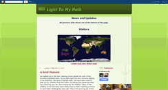 Desktop Screenshot of helen-lighttomypath.blogspot.com