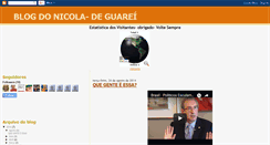 Desktop Screenshot of nicolaguarei.blogspot.com