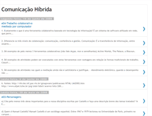 Tablet Screenshot of comunicacaohibrida08.blogspot.com