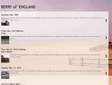 Tablet Screenshot of berryolengland.blogspot.com