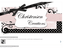 Tablet Screenshot of christensencreations131.blogspot.com
