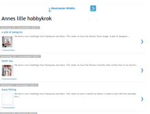 Tablet Screenshot of anneslillehobbykrok.blogspot.com