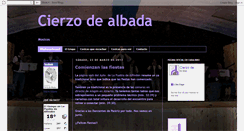 Desktop Screenshot of cierzodealbada.blogspot.com