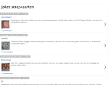 Tablet Screenshot of jokesscrapkaarten.blogspot.com